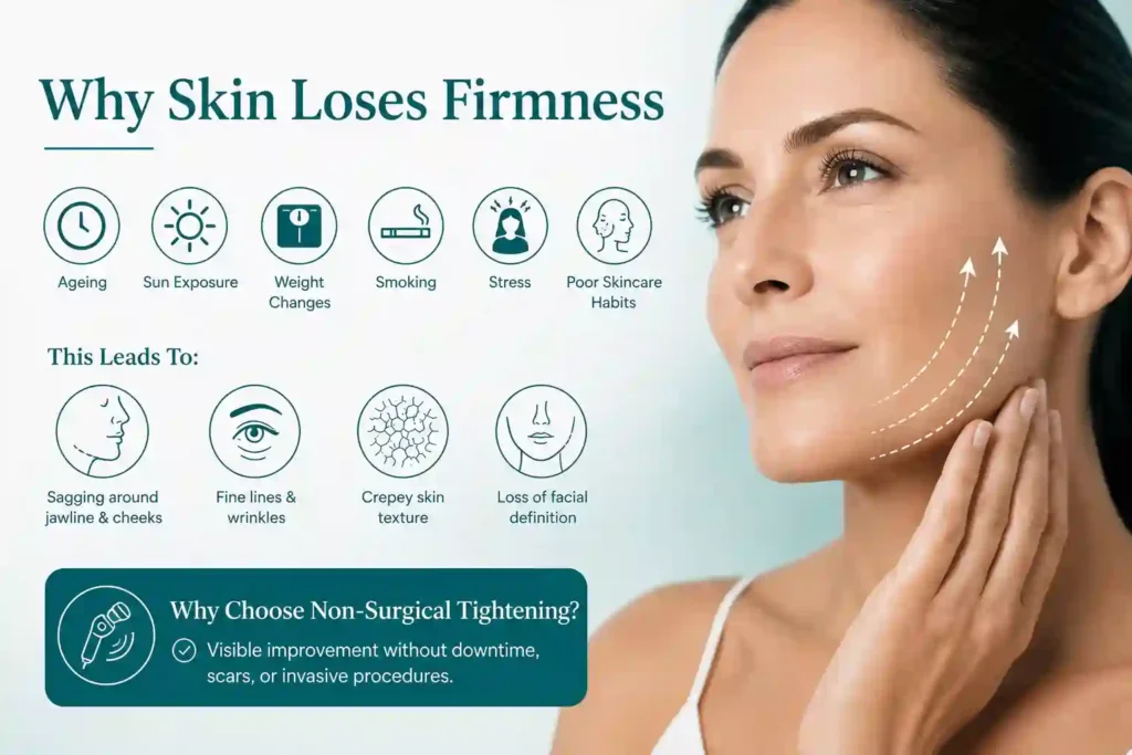 What Makes Skin Lose Firmness and Why Do People Seek Non-Surgical Tightening Haslemere?